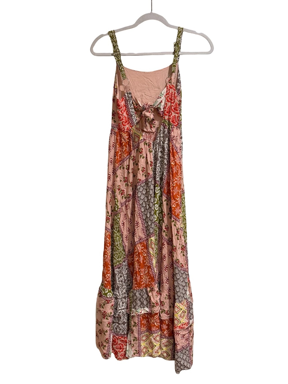 β¨ Anthropologie Abel the Label Gypsiana Patchwork Maxi Dress Size Small - Picture 10 of 12